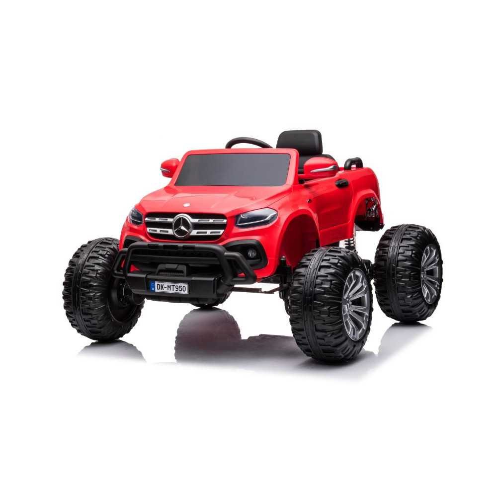 Battery-powered car Mercedes DK-MT950 4x4 Red