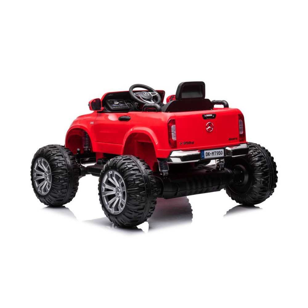 Battery-powered car Mercedes DK-MT950 4x4 Red