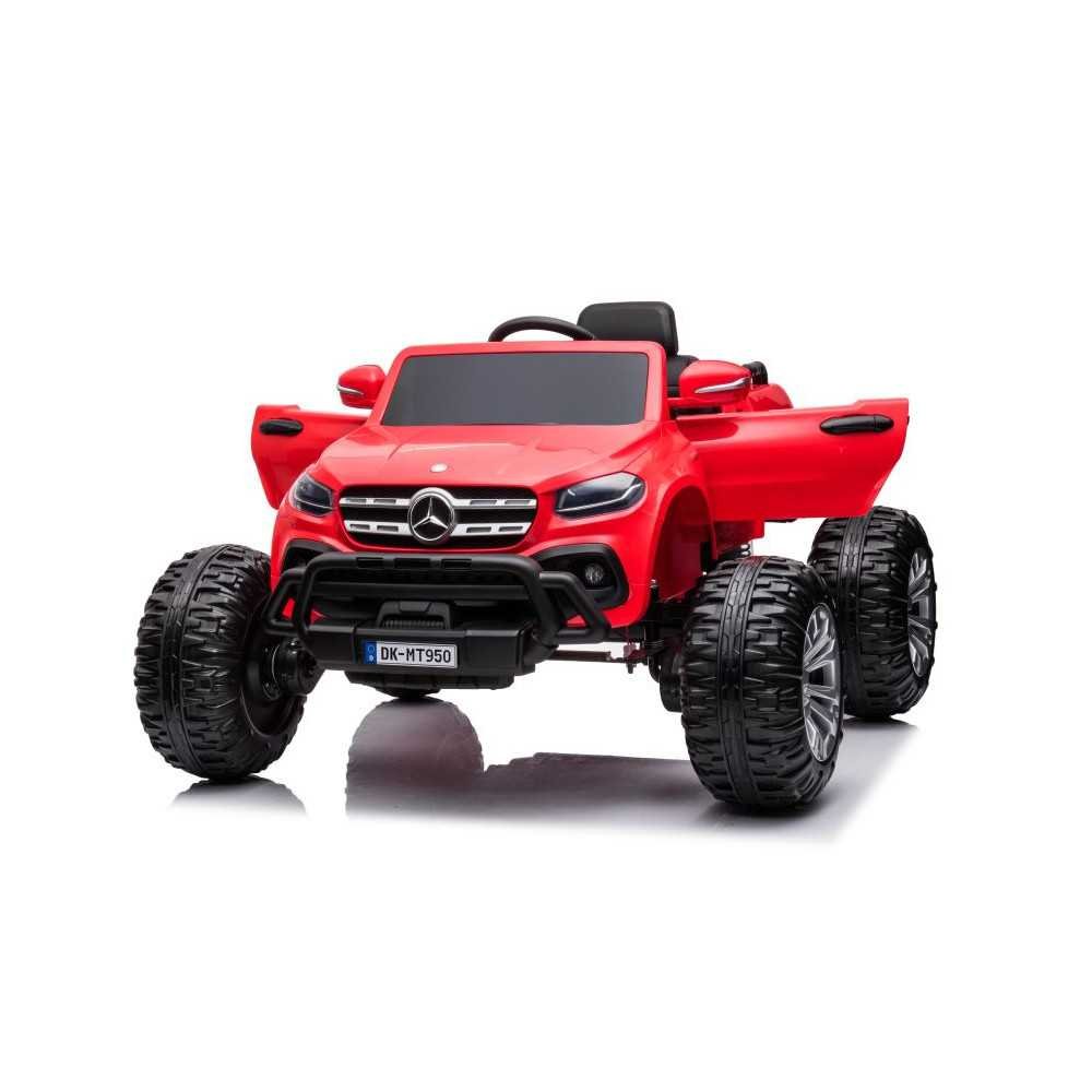 Battery-powered car Mercedes DK-MT950 4x4 Red