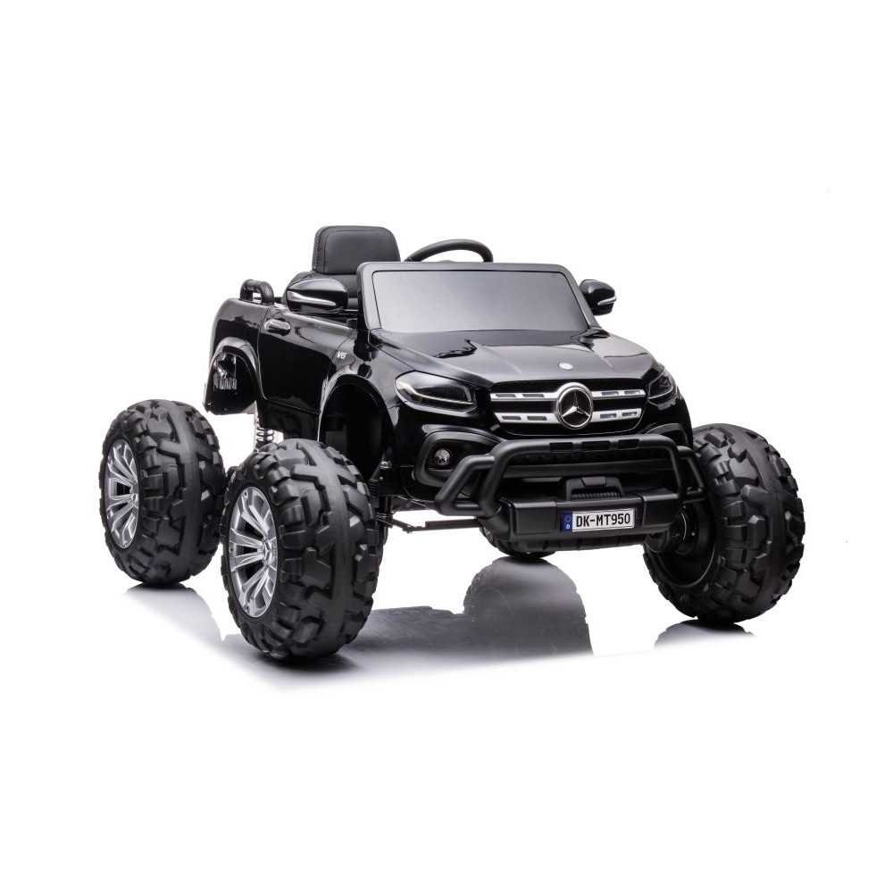 Battery Car Mercedes DK-MT950 4x4 Black Lacquered