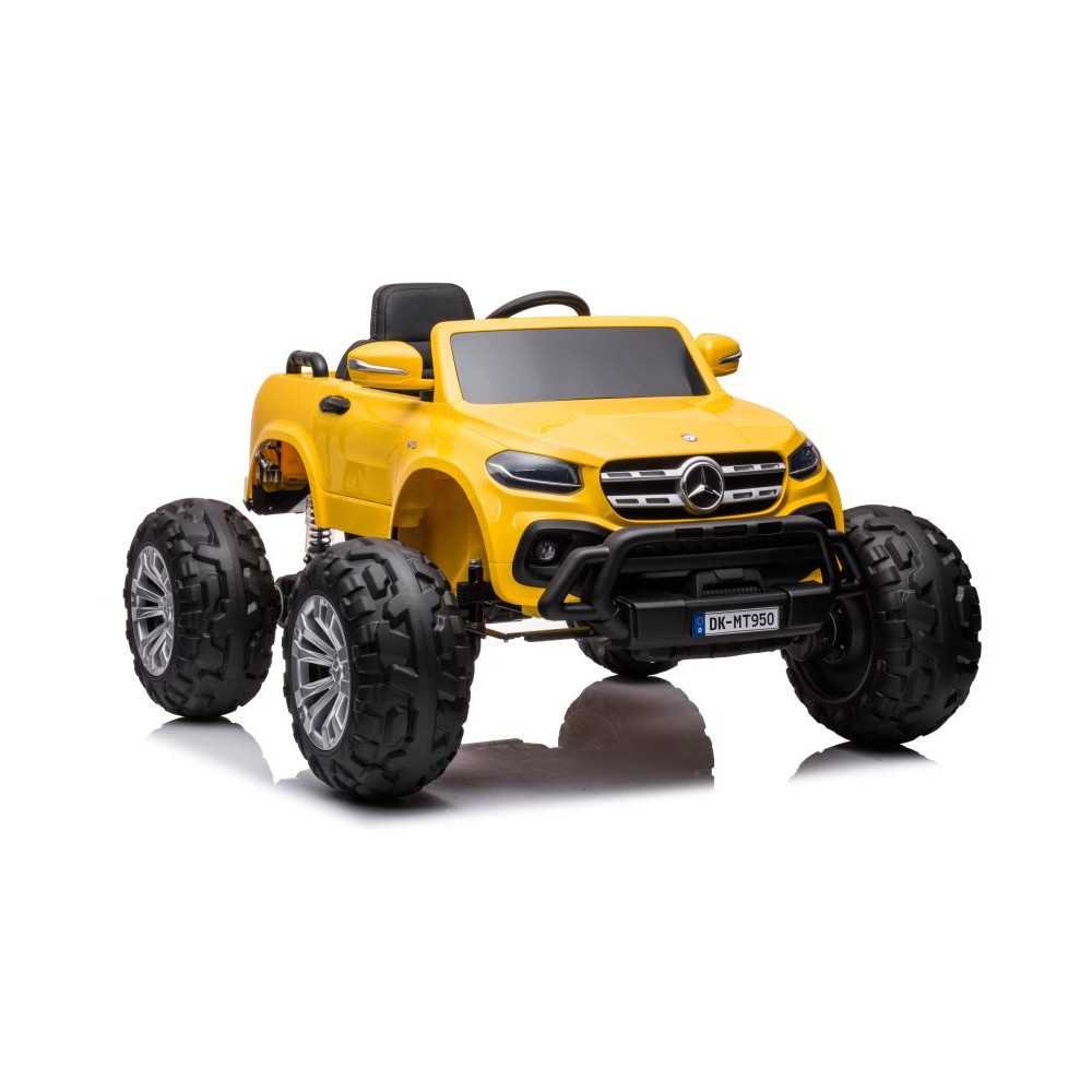 Battery Car Mercedes DK-MT950 4x4 Gold-Yellow Lacquered