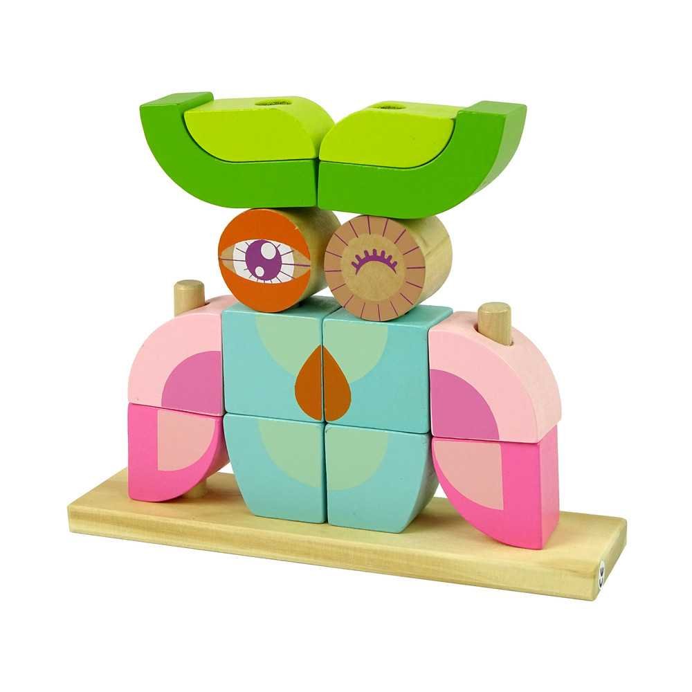 Creative Wooden Spatial Puzzle Owl 3D