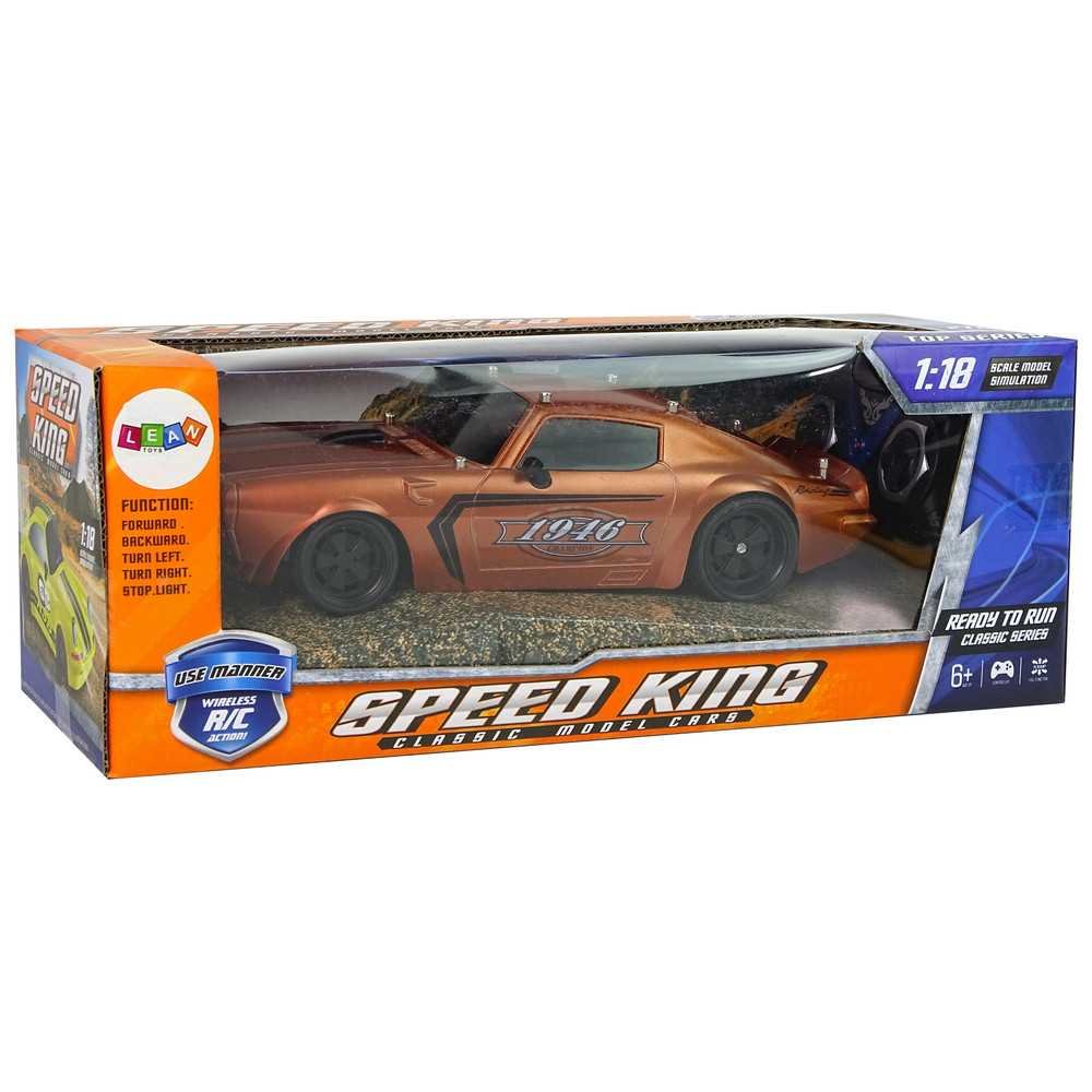 R/C Sports Car 1:18 Brown Champion Pilot