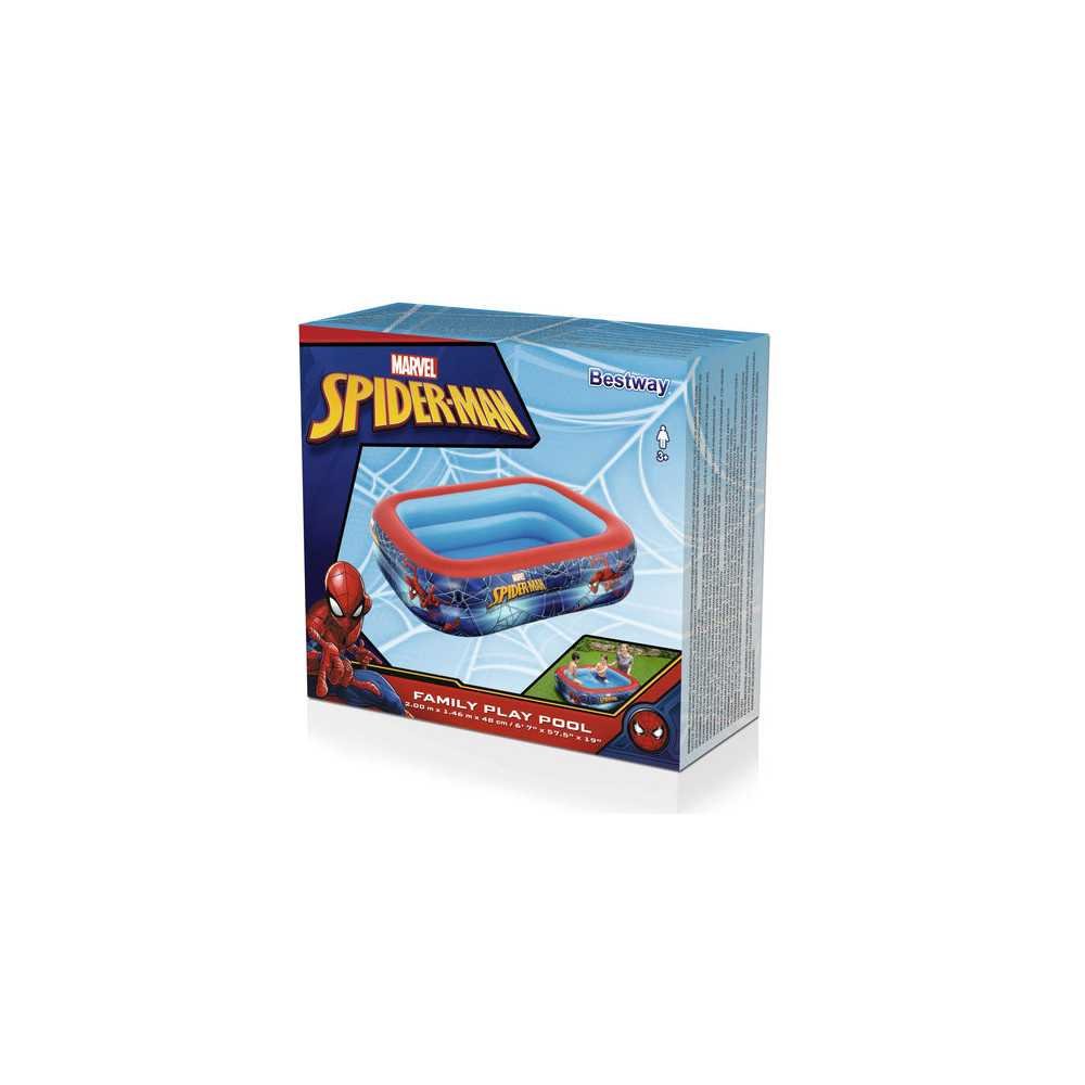 Spider-Man Inflatable Pool 200 x 146 x 48 cm Bestway 98011