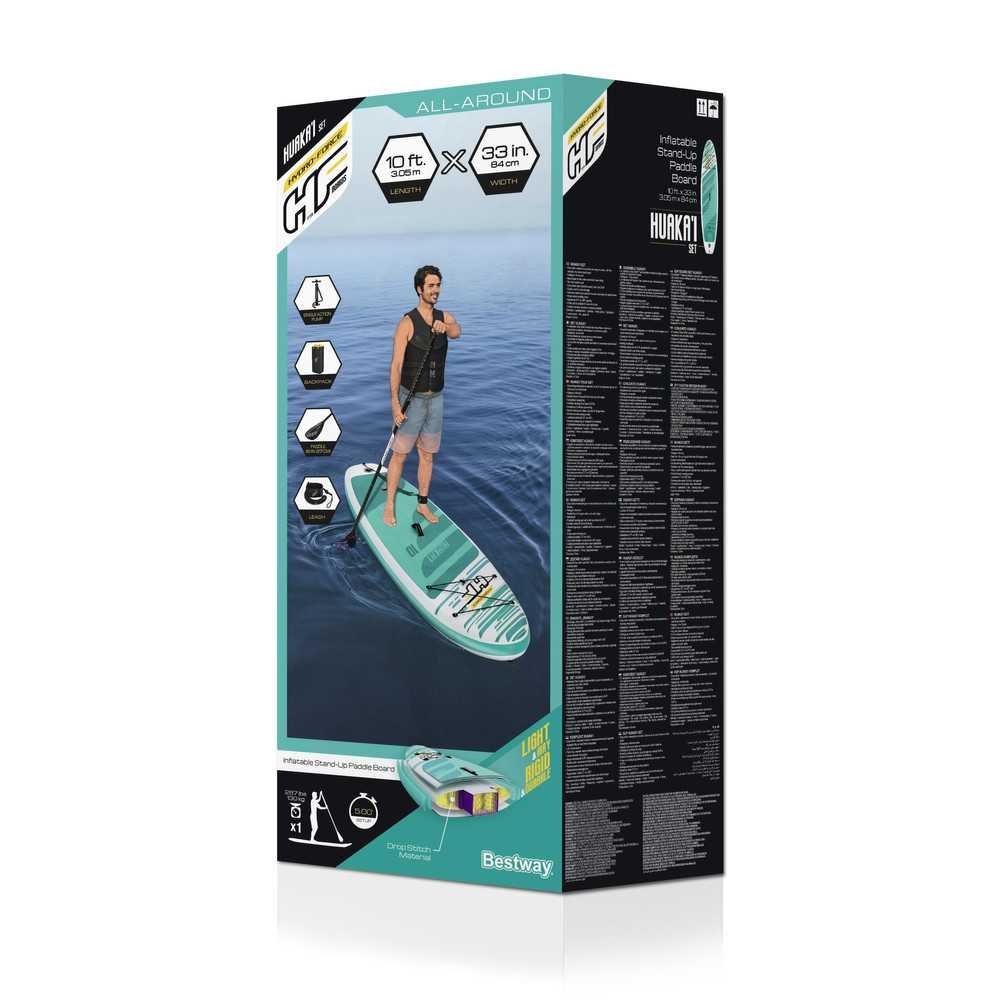 Bestway SUP board Huaka'I 305cm pumped 65346-Namai, laisvalaikis, turizmas, Pripučiamos valtys, irklai-e-vaikas