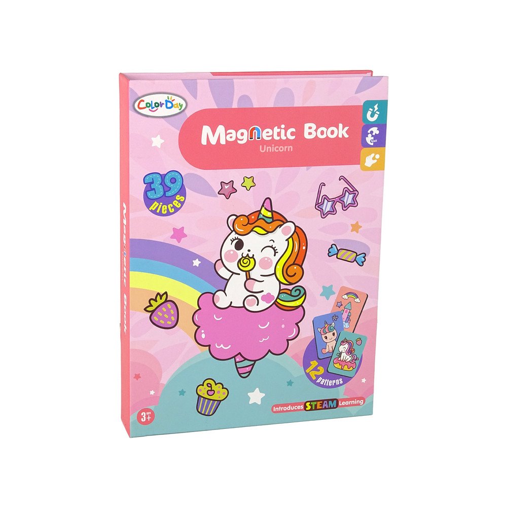 Magnetic Puzzle Book Unicorns Puzzles Cards