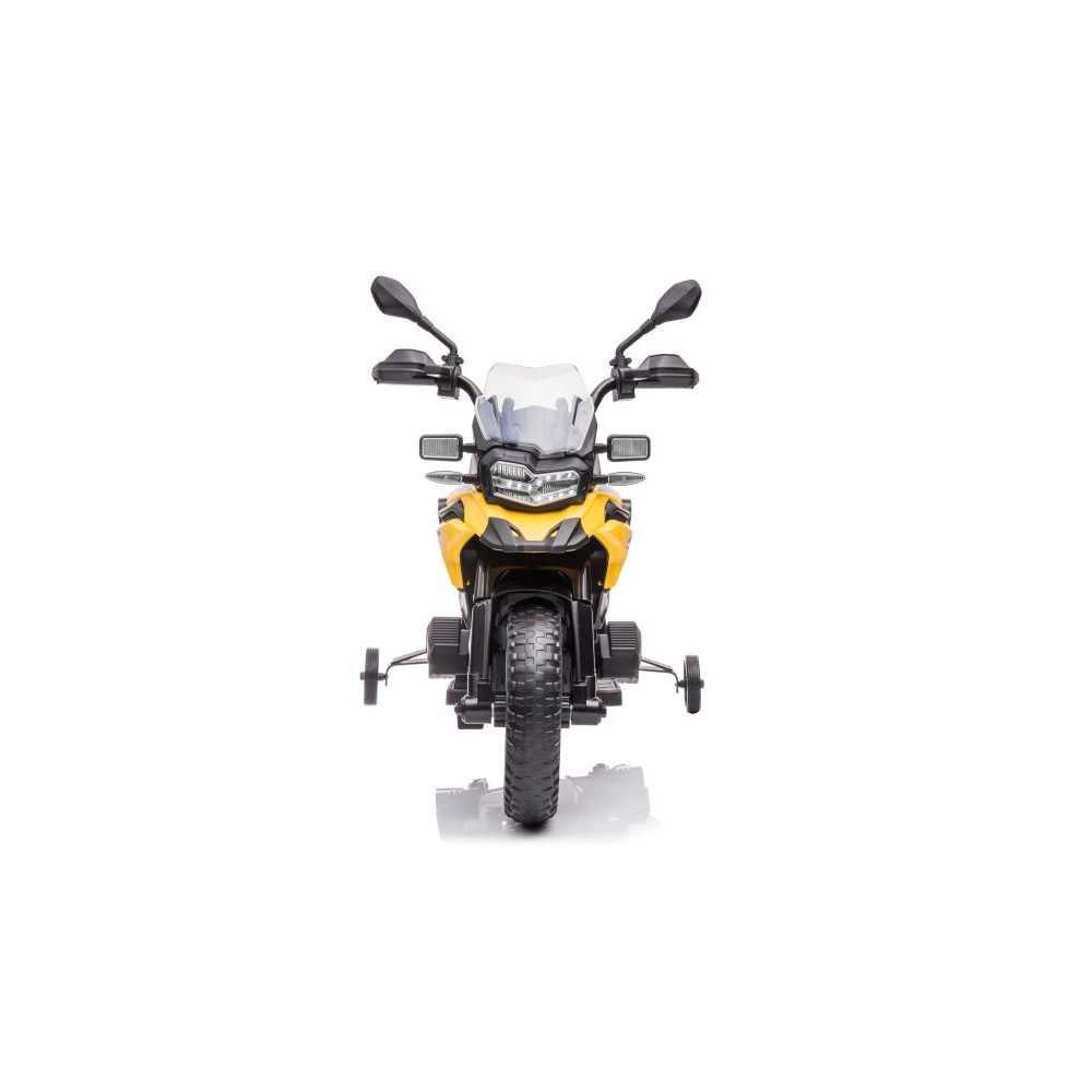 Elektrinis motociklas BMW F850, Yellow-Elektromobiliai vaikams, Motociklai-e-vaikas