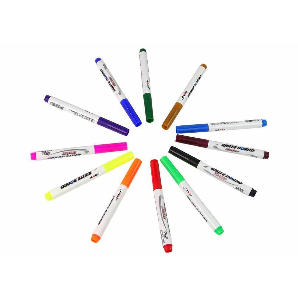 Magic Watercolour Markers 12 colours For painting on water, for dry erase boards