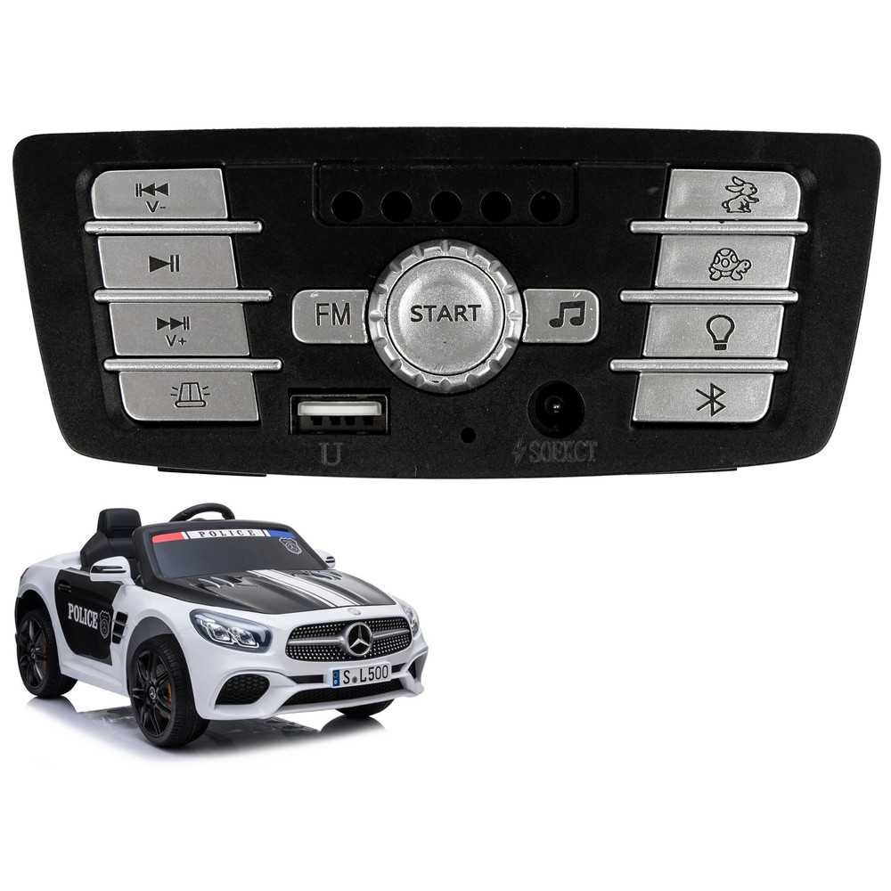 Muzikinis skydelis automobiliui Mercedes SL500-Elektromobiliai vaikams, Elektromobilių dalys, LCD, MP4, muzikos skydeliai-e-vaik