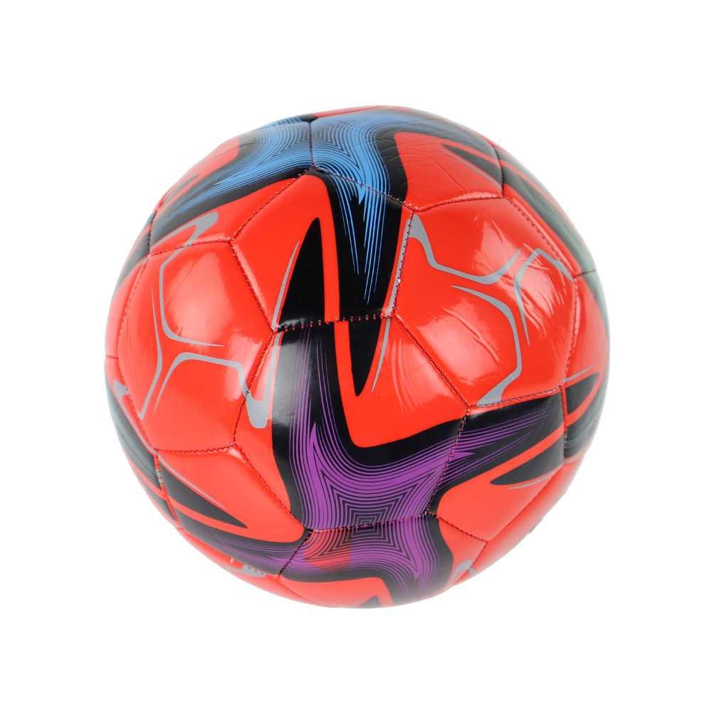 Red Large Football Ball 24 cm Size 5