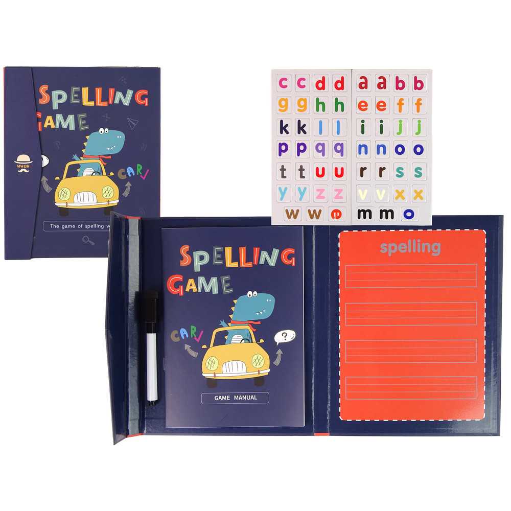 Learning Booklet Letters Magnet English