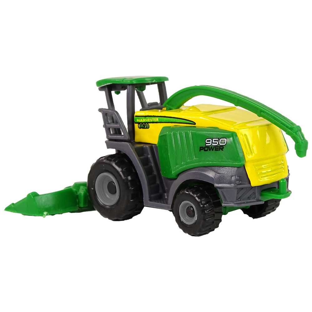 Agricultural Vehicle Combine Green Small