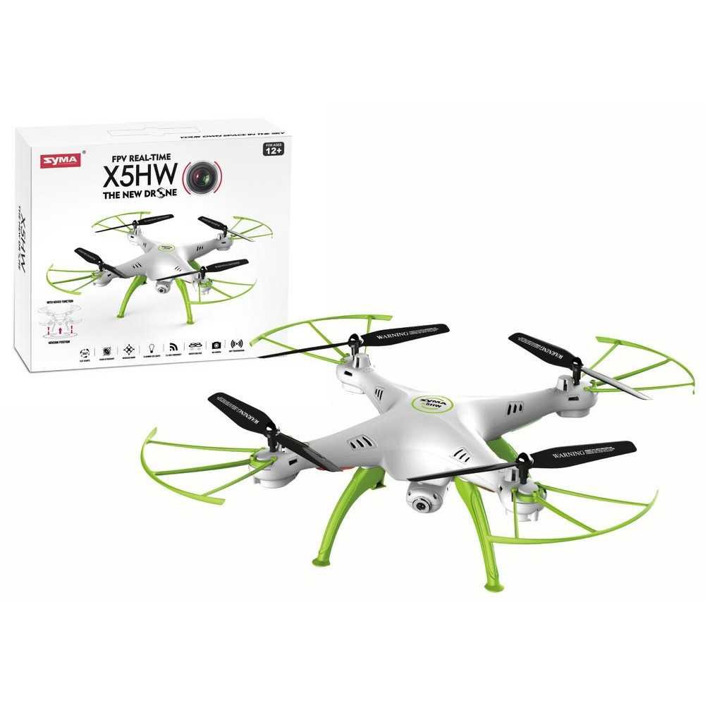 RC Drone X5HW White and Green