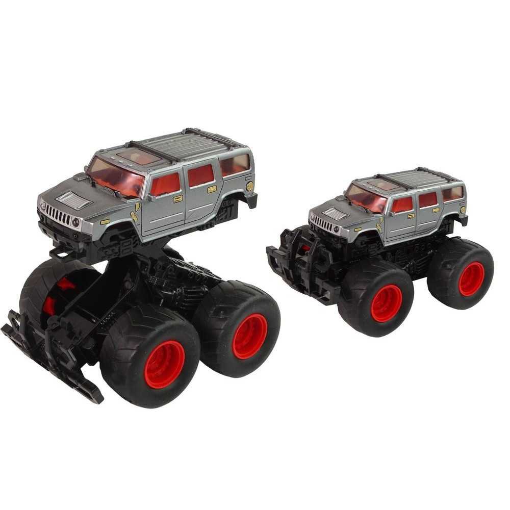 Metal Terrain Car Large Wheels Various Colours Bump Up HAT13