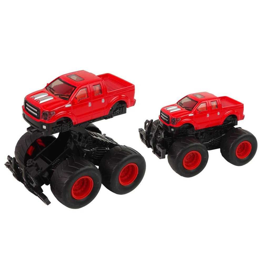 Metal Terrain Car Large Wheels Various Colours Bump Up HAT13