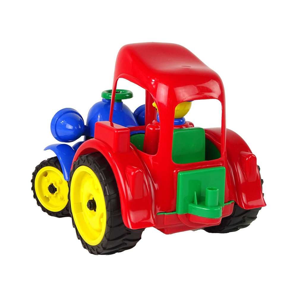 Large Tractor Tractor Farm Vehicle Figure Rubber Wheels