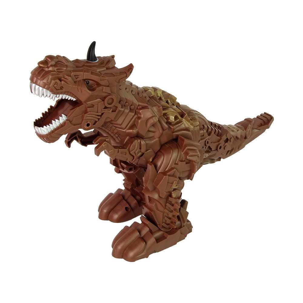 Remote-controlled dinosaur Steam Projector Brown