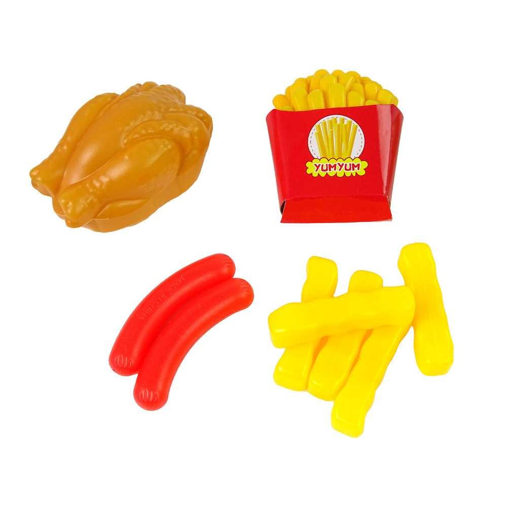 Set of Food Products 30 pcs. Fruits Fries.