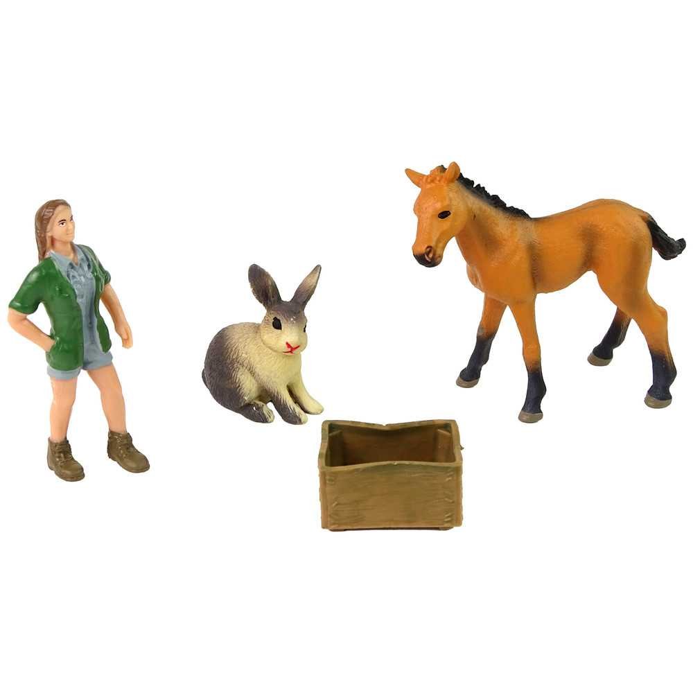 Bright Horse Animals Figure Set.