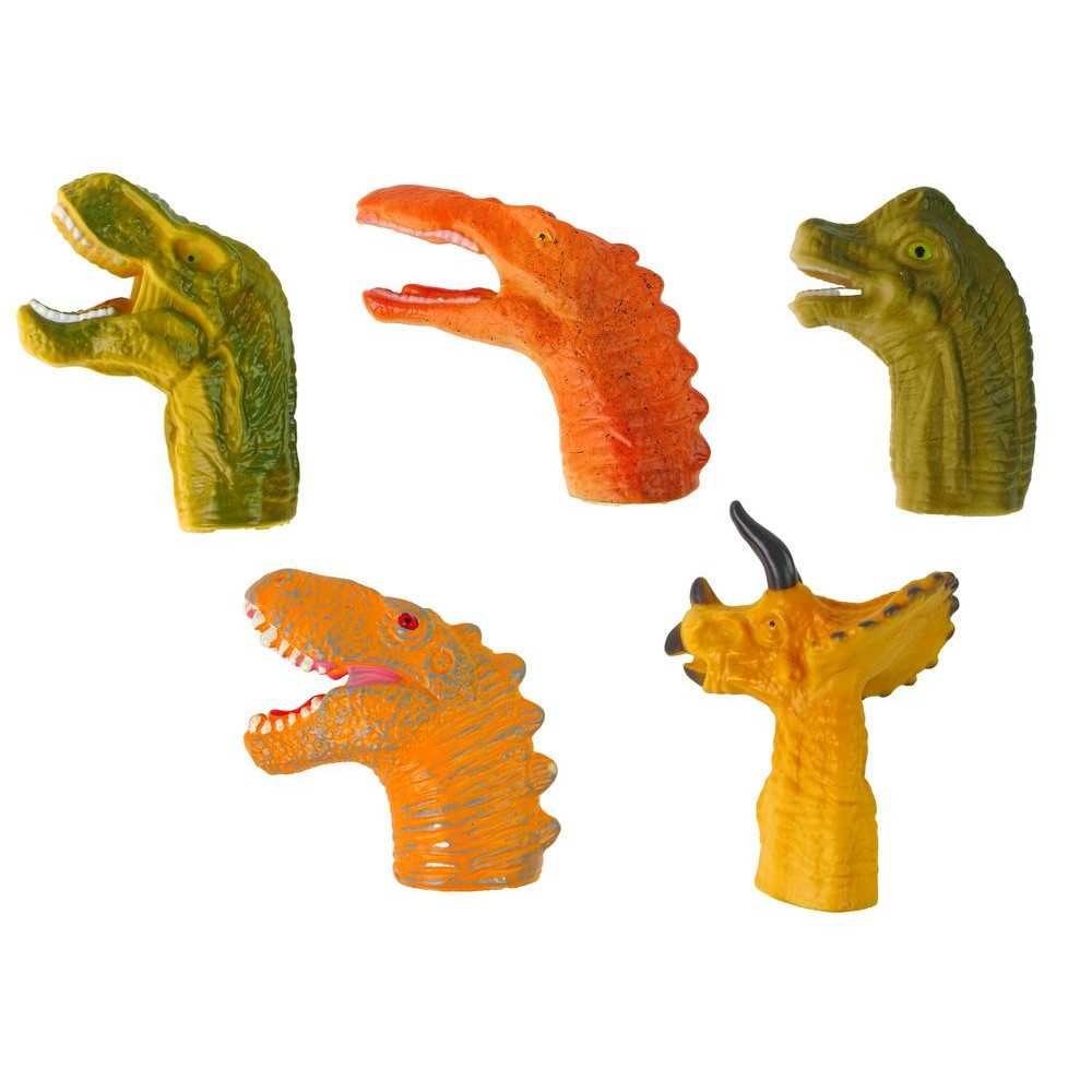 Finger Puppets Dinosaurs Animals 5 pcs.