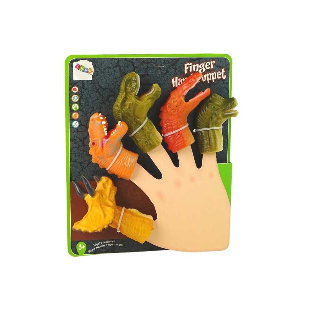 Finger Puppets Dinosaurs Animals 5 pcs.