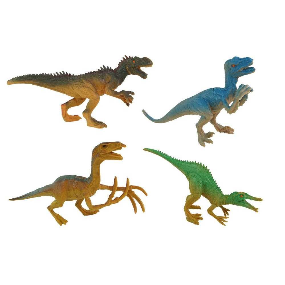 Set of Dinosaurs Figurines Accessories 8 Pieces.