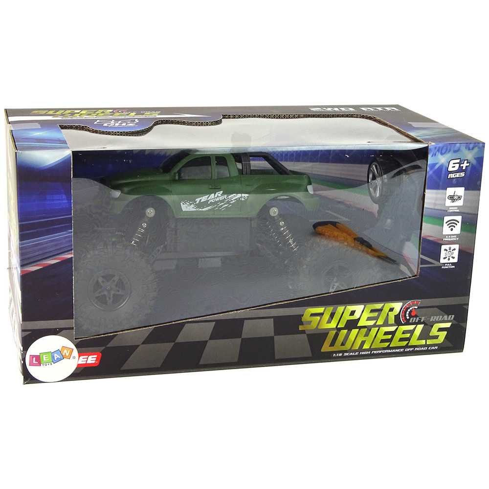 Remote Controlled Car R/C 2.4 GHz 1:18 Green