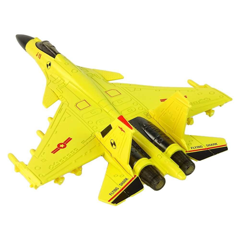 Yellow Friction Drive Fighter Plane 1:72