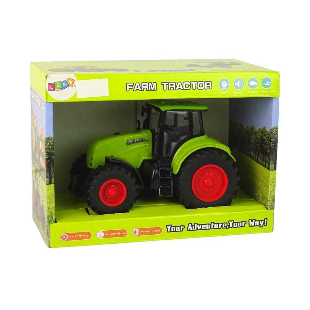 Tractor Agricultural Machine Green Tractor Sound Light