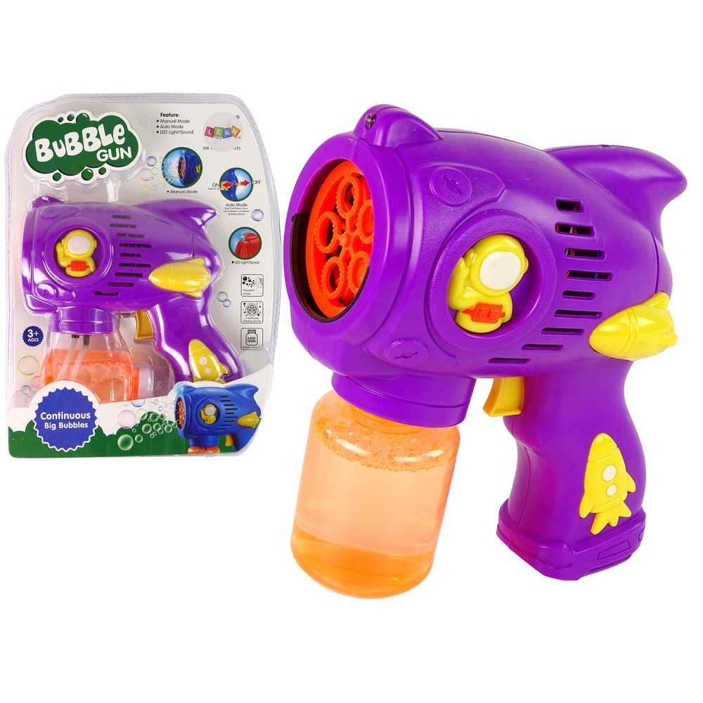 Purple Soap Bubble Machine