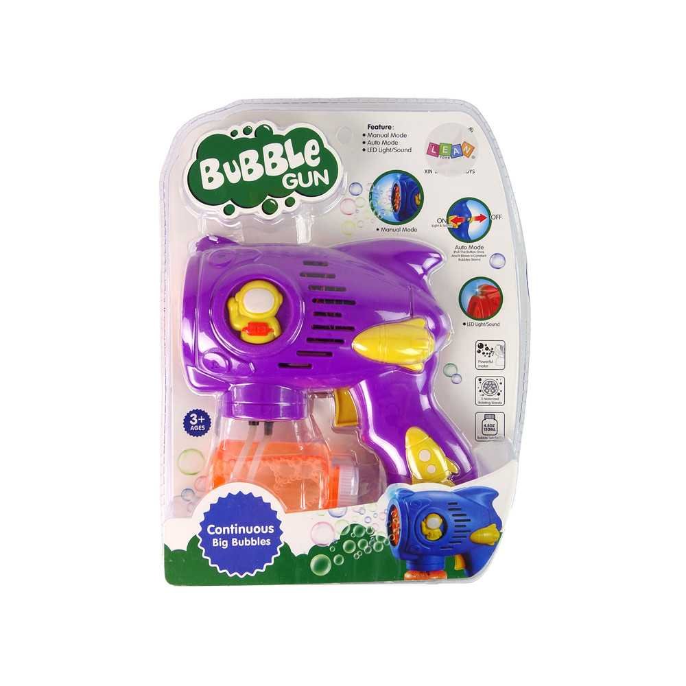 Purple Soap Bubble Machine