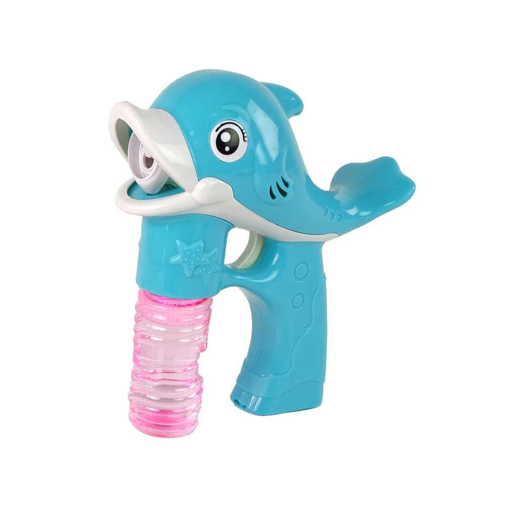 Dolphin Blue Soap Bubble Machine