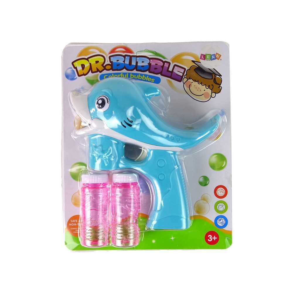 Dolphin Blue Soap Bubble Machine