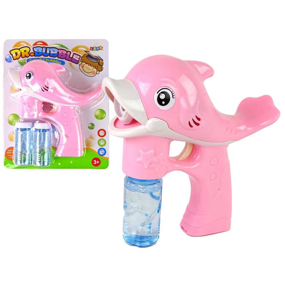 Dolphin Pink Soap Bubble Machine