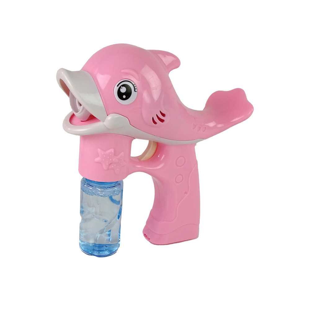 Dolphin Pink Soap Bubble Machine