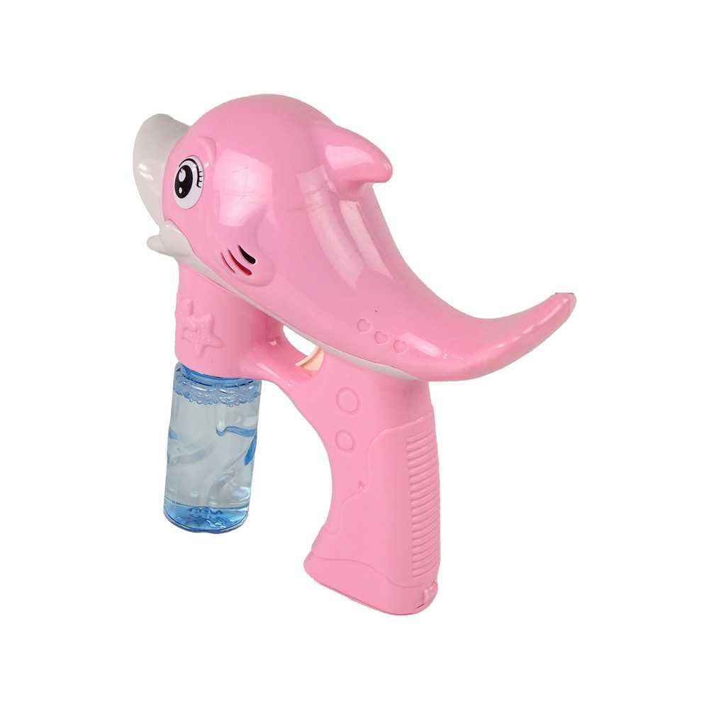 Dolphin Pink Soap Bubble Machine