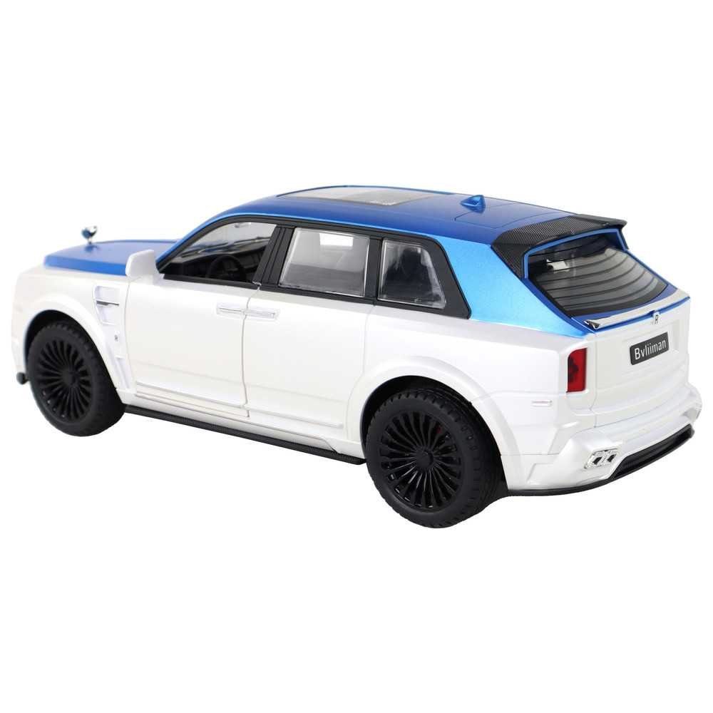 Car R/C 1:20 White and Blue Remote Controlled