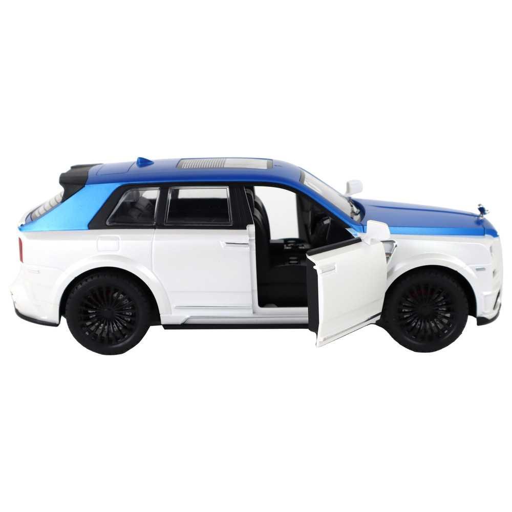 Car R/C 1:20 White and Blue Remote Controlled