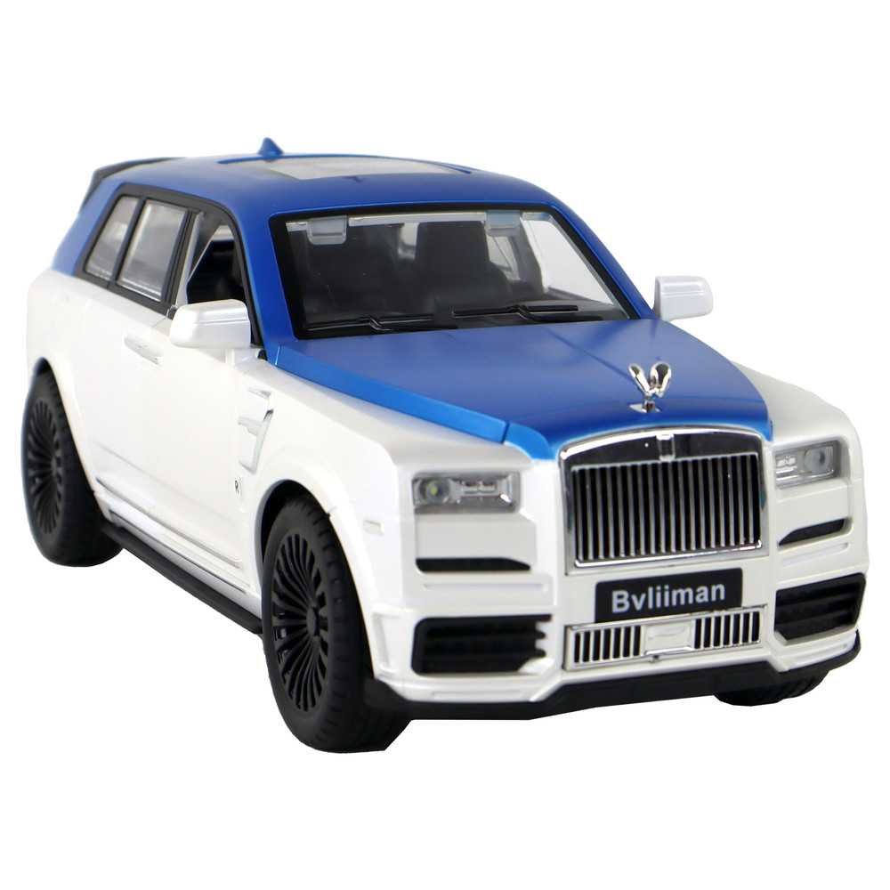 Car R/C 1:20 White and Blue Remote Controlled