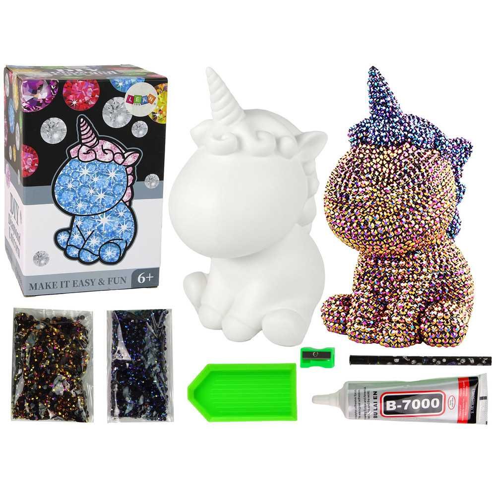 Creative Unicorn Kit DIY Diamonds Crystals Brown