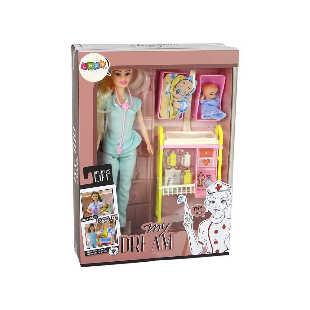 Children's Doll Doctor Long Hair Accessories