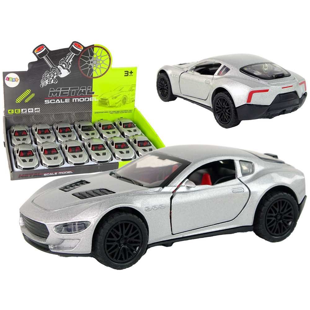 Resorak Vehicle 1:36 Friction Drive Lights Sounds Silver