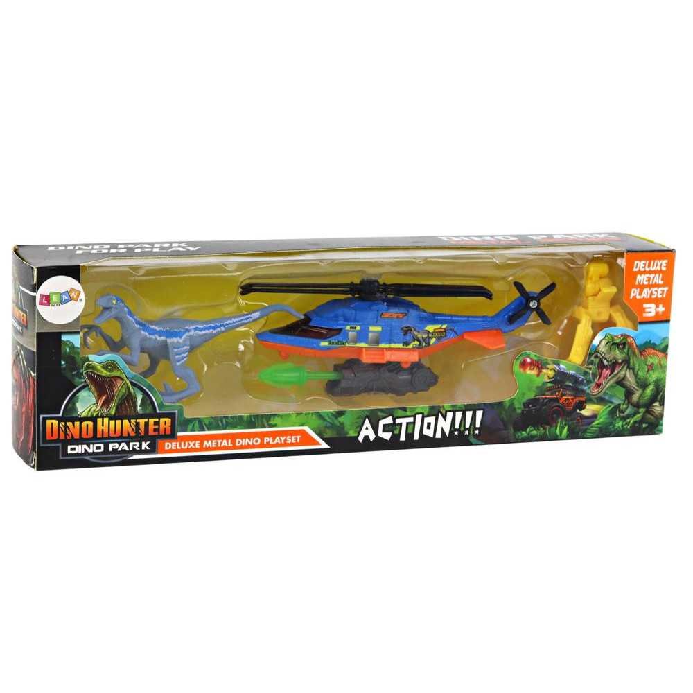 Helicopter Helicopter Dinosaur Park Blue Dino Park Set