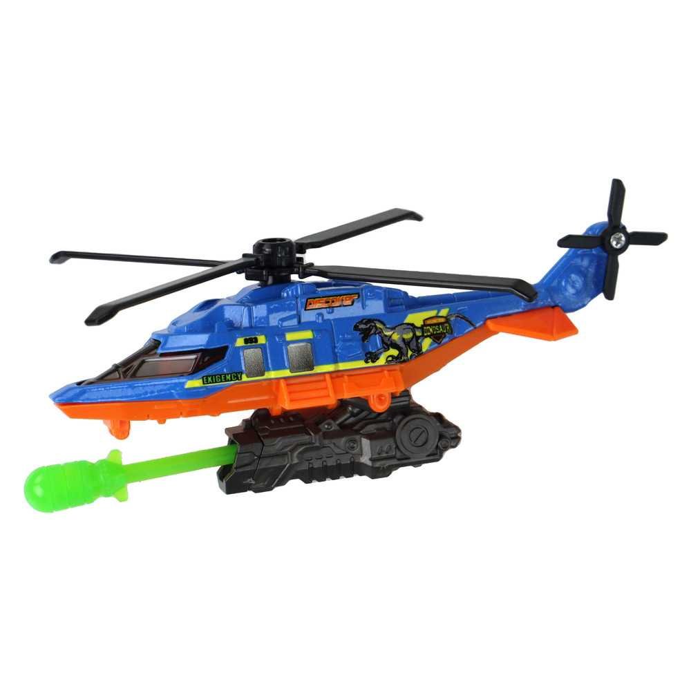 Helicopter Dinosaurs Vehicle Set 6 Colorful Pcs