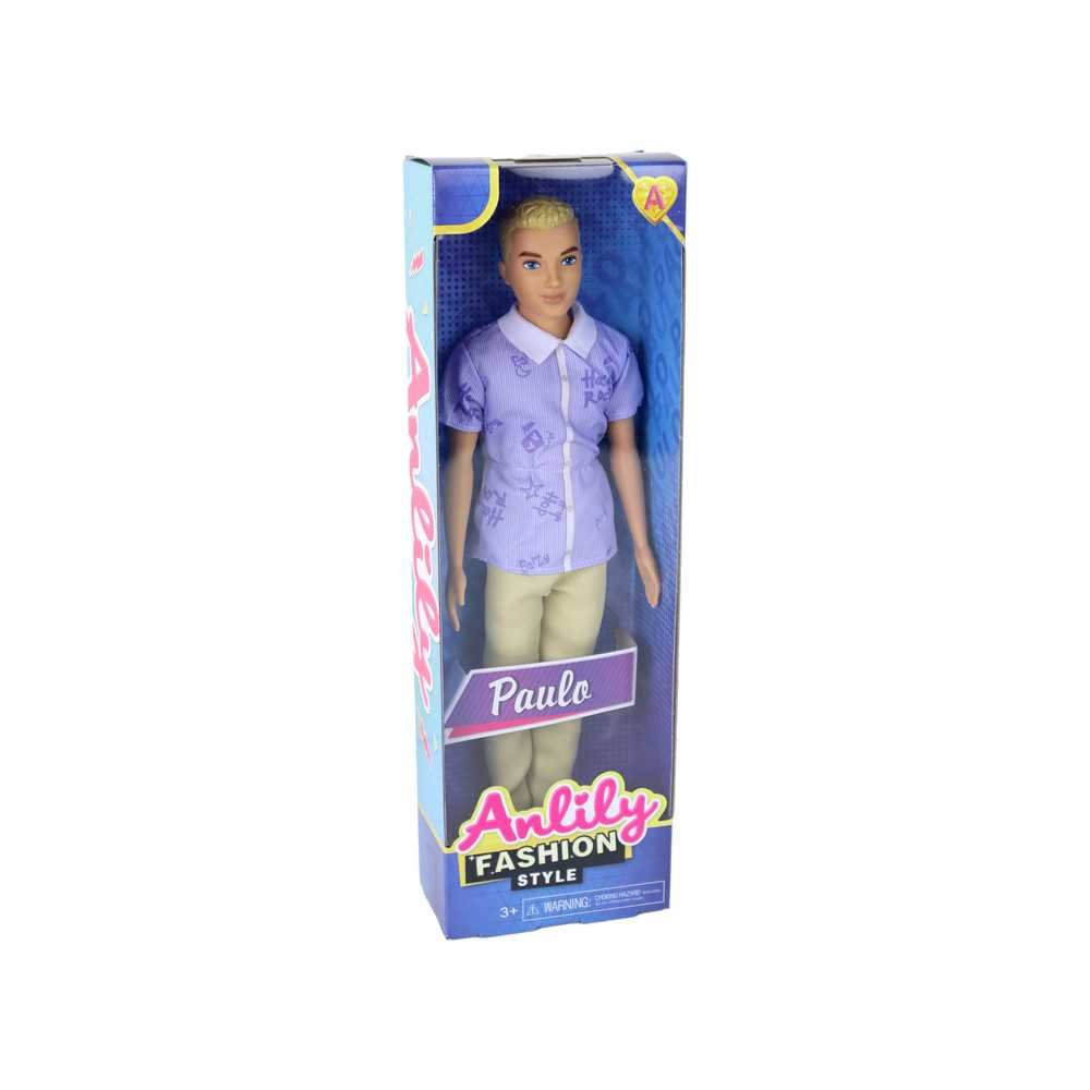 Children's Doll Boy Paulo Shirt Blond Hair