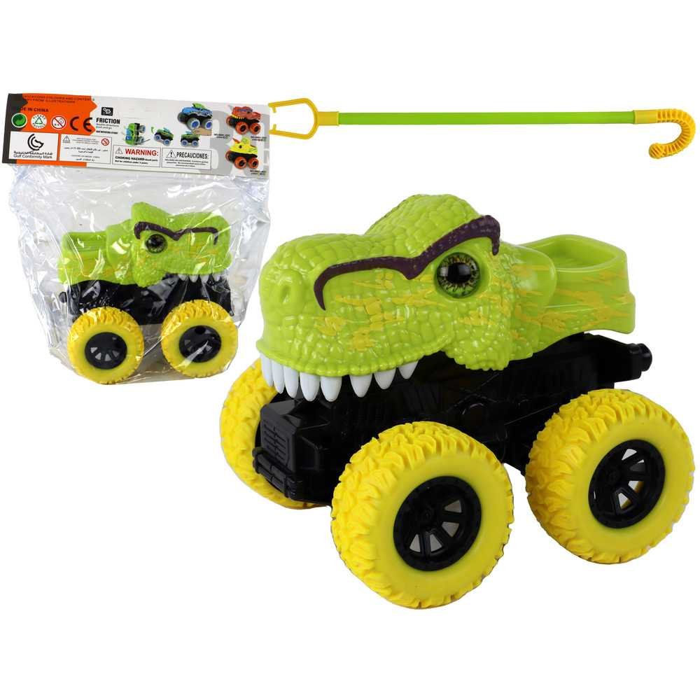 Tyrannosaurus Rex Vehicle Friction Drive Green