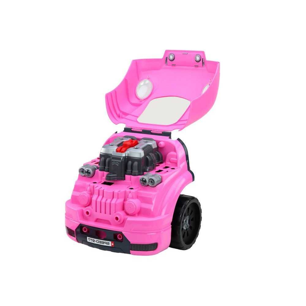 Workshop Engine Truck Disassembly DIY Kit Pink