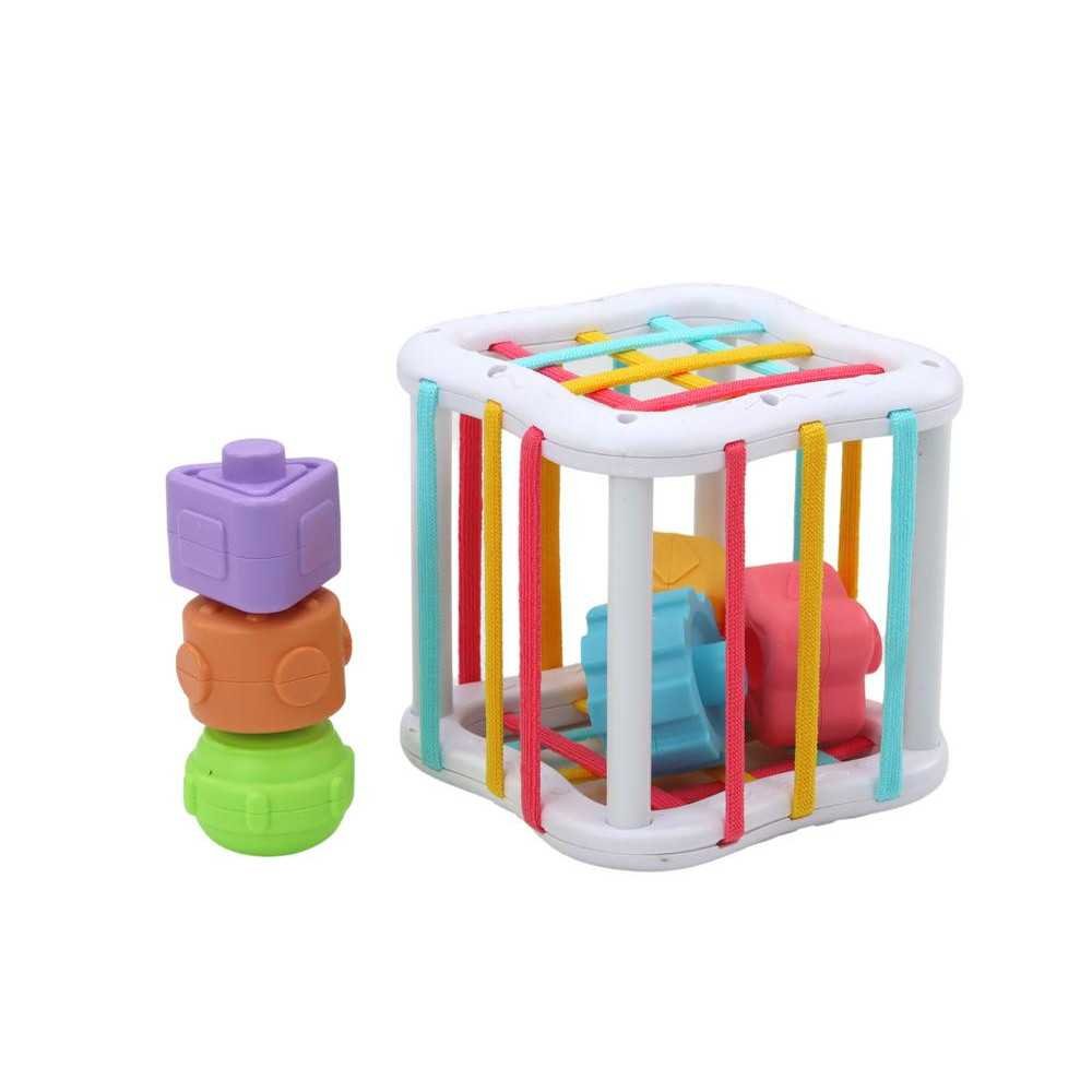 Set of Sensory Toys Koala Tower Educational Cube Spinners