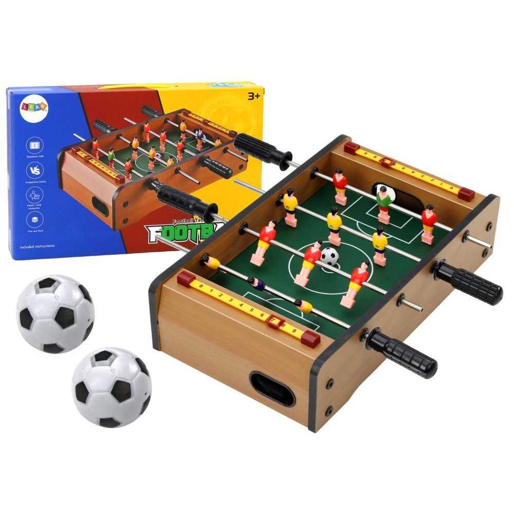 Mini Wooden Table Football 36cm x 21.5cm x 9cm