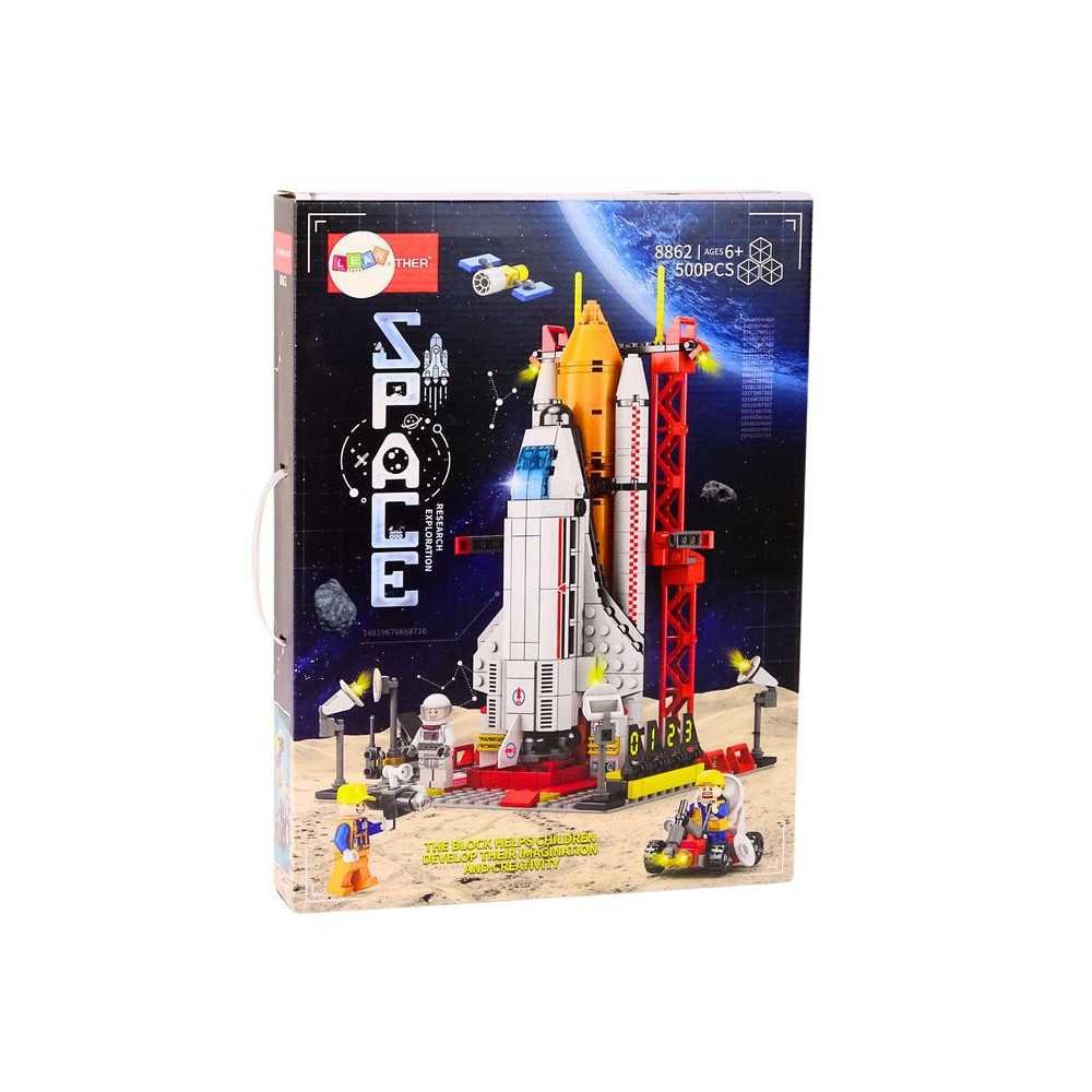 Spaceship Construction Blocks Space Rocket 506 pieces.